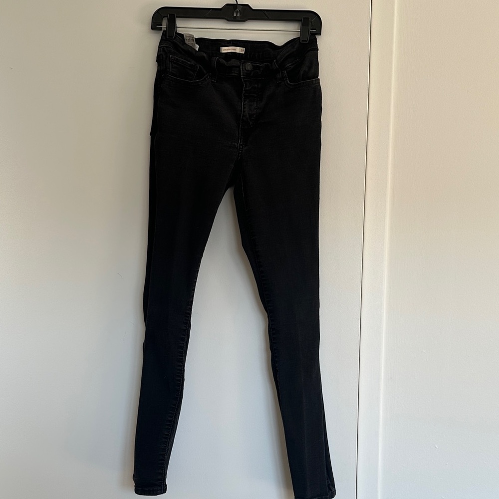 Women’s Levi’s 311 Shaping Skinny High-waisted Stretch Jeans, faded Black, Sz 29